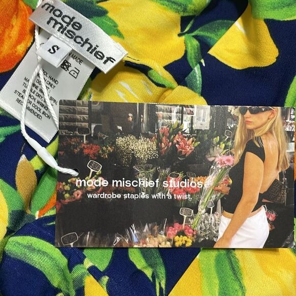 Mode Mischief Varenna Tube Top Size Small NWT - Picture 5 of 7